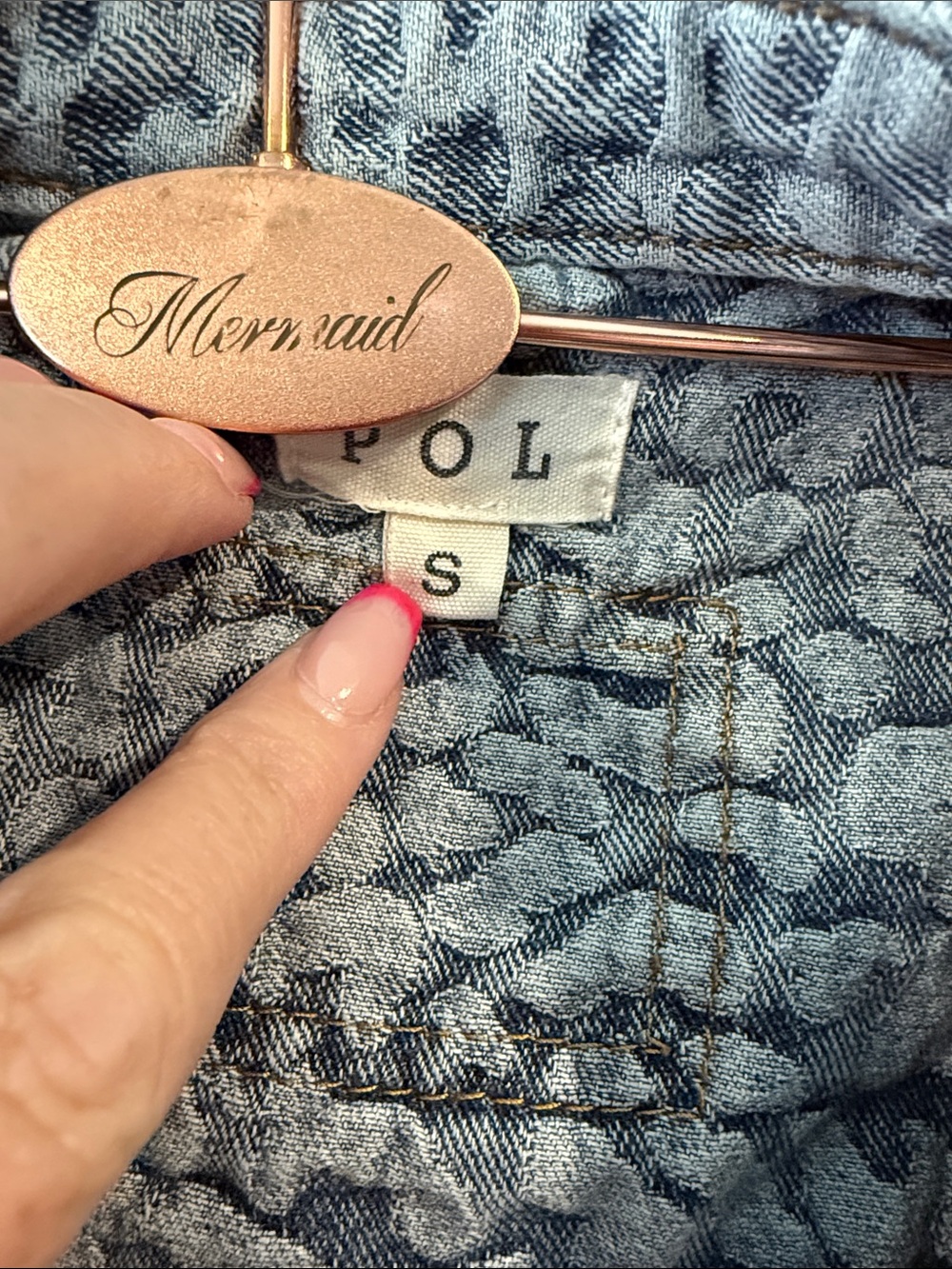 Washed POL Leopard-Print Button Front Jacket - Picture 2 of 12